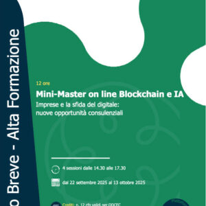Mini-Master on line Blockchain e IA