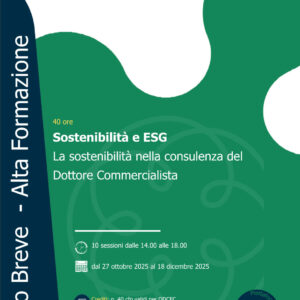 Sostenibilità e ESG